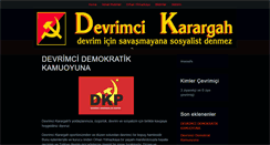 Desktop Screenshot of devrimcikarargah.org